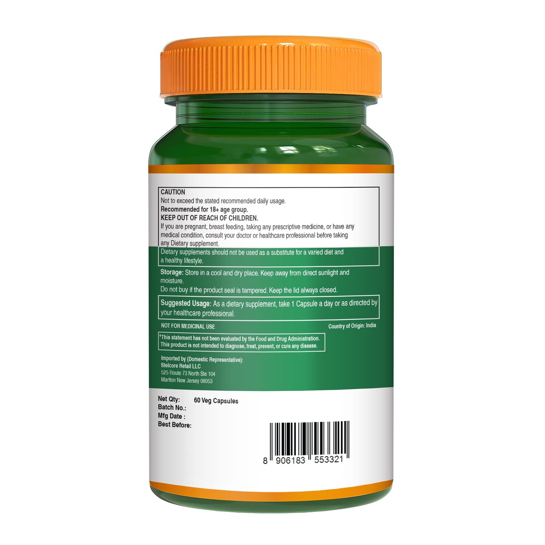 Pure Nutrition Rhodiola Rosea Root Extract (500mg) - 60 Veg Capsules | Standardized to 3% Rosavins & 1% Salidroside | Supports Energy, Focus, Relaxation & Cognitive Health