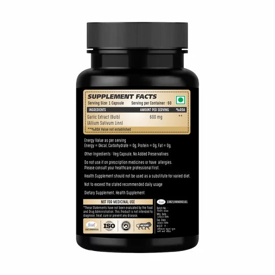 Adorreal Garlic Extract Capsule | 60  Capsules