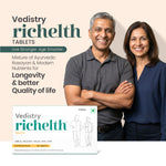 Vedistry Richelth Tablets 60s - Anti-Aging Cellular Health & Mitochondrial Energy Booster