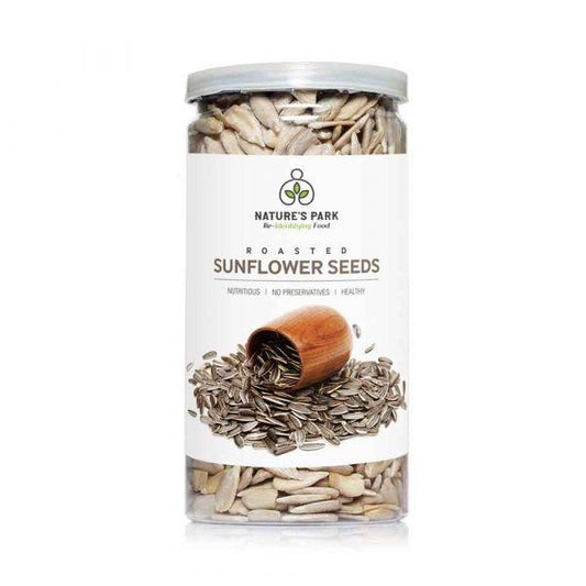 Nature's Park Roasted Sunflower Seeds Pet Jar - 120gm