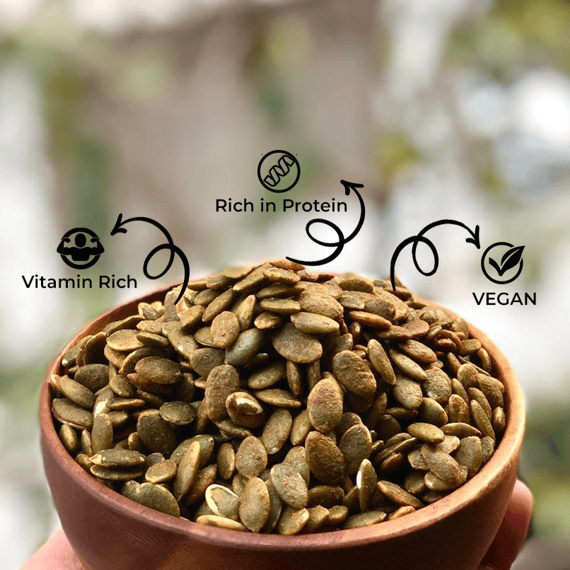 Nature's Park Roasted Pumpkin Seeds Pet Jar - 140gm