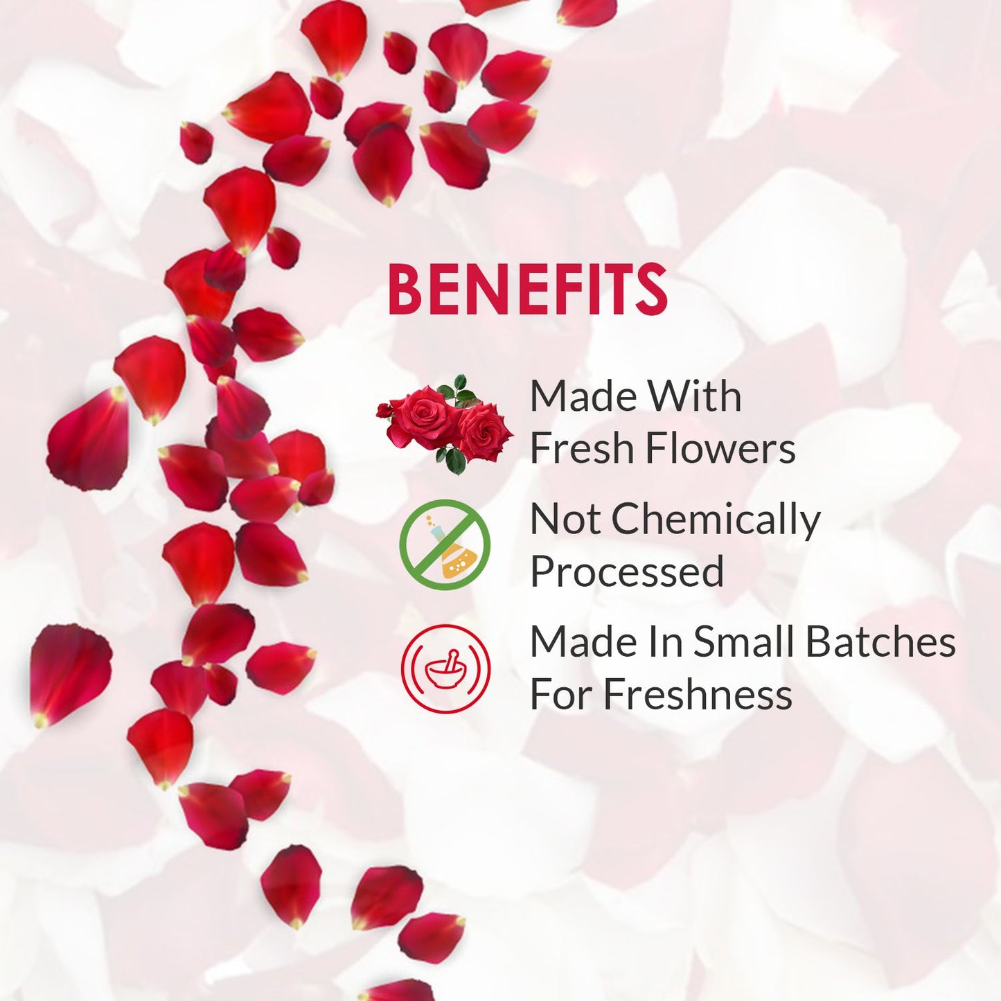Vanalaya Rose Tea For Glowing Skin, Weight loss Made with 100% Natural Rose Petals 30gm