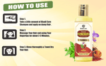 Khadi Care Herbal Saffron, Tulsi & Reetha Shampoo for Shine & Growth - 210ml