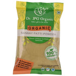 DR. JPG Organic Senna Powder (200g) – 100g (Pack of 2) | For Natural Bowel & Constipation Relief | 100% Certified Organic