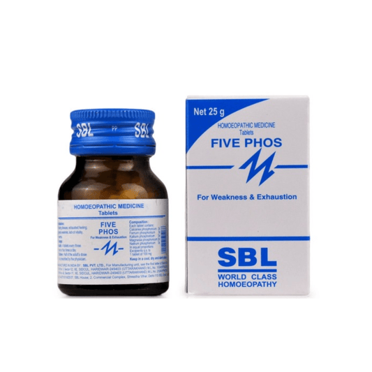 SBL Five Phos Tablet 6X - 25gm - Pack of 2