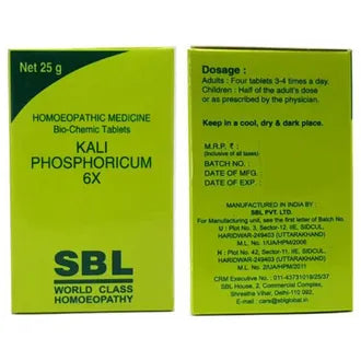 SBL Kali Phosphoricum Biochemic Tablet - 25gm