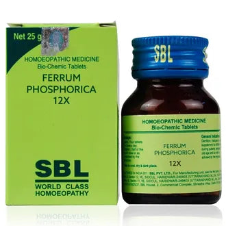 SBL Ferrum Phosphoricum Biochemic Tablet 12X - 25g