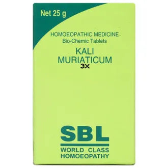 SBL Kali Muriaticum Biochemic Tablet 3x - 25gm