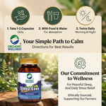 Organic Wellness Sleep Ease Capsules - 90 Capsules