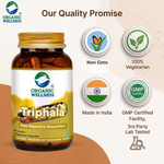 Organic Wellness Triphala Capsules -  90 Capsules