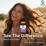 Organic Wellness Healthy Hair Capsules -  90 Vegetarian Capsules