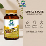 Organic Wellness Triphala Capsules -  90 Capsules