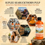 Suplee 99.9% Pure Himalayan Sea Buckthorn Pulp 300ml