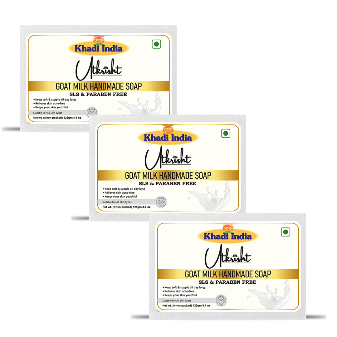Utkrisht Khadi Goat Milk Soap (125g)