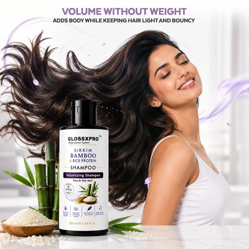 GLOSSXPRO Professional System Sikkim Bamboo & Rice Protein Shampoo