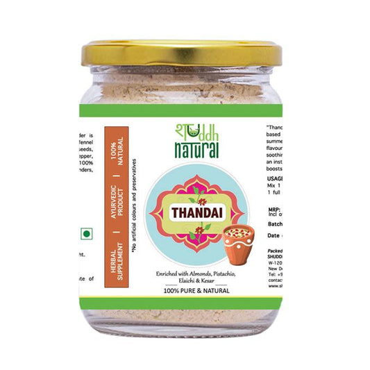 Shuddh Natural Thandai Powder I Nuts and Seeds Superfoods I 100 Gm
