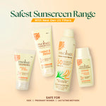 Moha: Face Sunscreen SPF 50+ PA++++ (50g)- No White Cast Broad Spectrum Sunscreen Cream