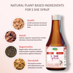 Swadeshi She Syrup | Ayurvedic Hormonal Balance & Period Health Supplement - 200ml