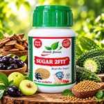 Sugar 2Fit by Avanti Jeevan | An Ayurvedic Supplement for Diabetes | Help in Controlling Blood Sugar (Pack of 1) 60 Veg Tablets