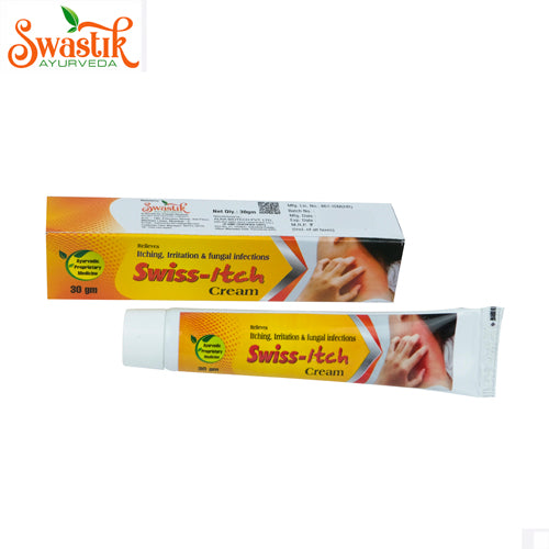 Swiss-Itch Cream - Ayurvedic Anti-Fungal Cream - Pack of 2