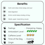 Radhikas Fine Teas Sagittarius Ginger Tea - 100gm