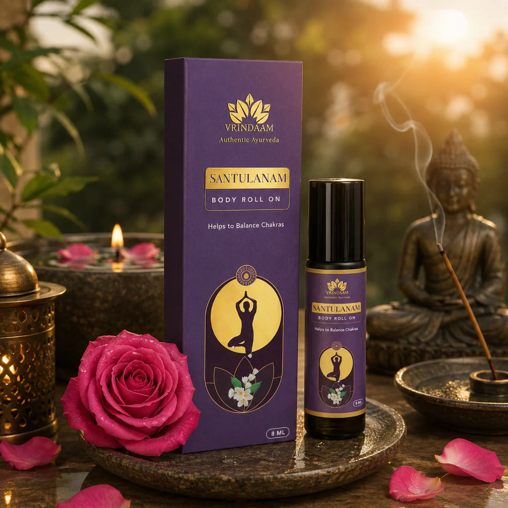 Vrindaam Santulanam Therapeutic and Aromatic Roll On - 8ml