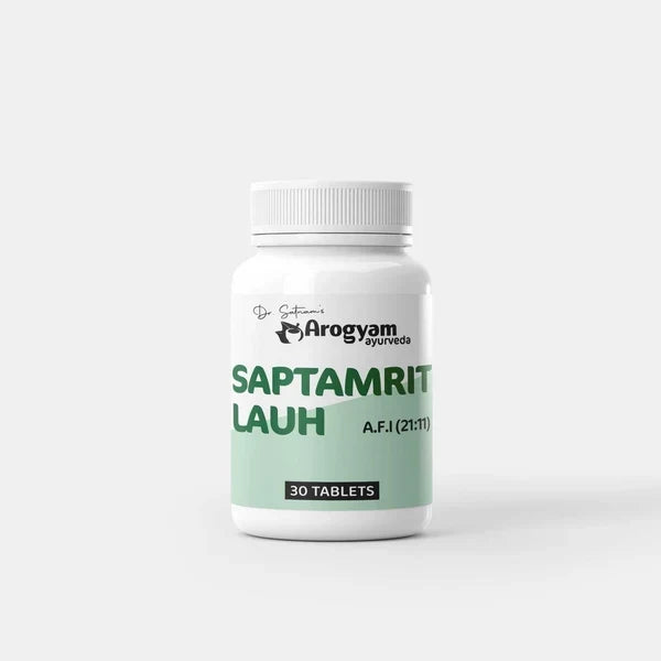 Dr. Satnam's Arogyam Ayurveda Saptamrit Lauh Tablet (30 Each)