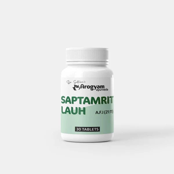 Dr. Satnam's Arogyam Ayurveda Saptamrit Lauh Tablet (30 Each)
