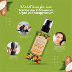 Scentio Hair Professional Argan Oil Therapy Serum – Smooth & Nourish Hair | Made in Thailand