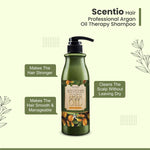 Scentio Hair Professional Argan Oil Therapy Shampoo 500ml – Nourish & Repair Hair