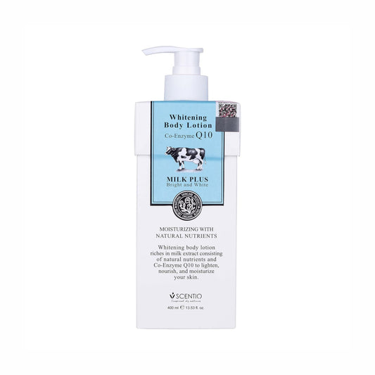 Scentio Milk Plus Body Lotion With Co-Enzyme Q10 400ml – Nourish & Rejuvenate Skin