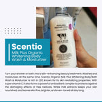 Scentio Milk Plus Bright & White Shower Cream 450ml Thailand – Deep Moisture & Brightening