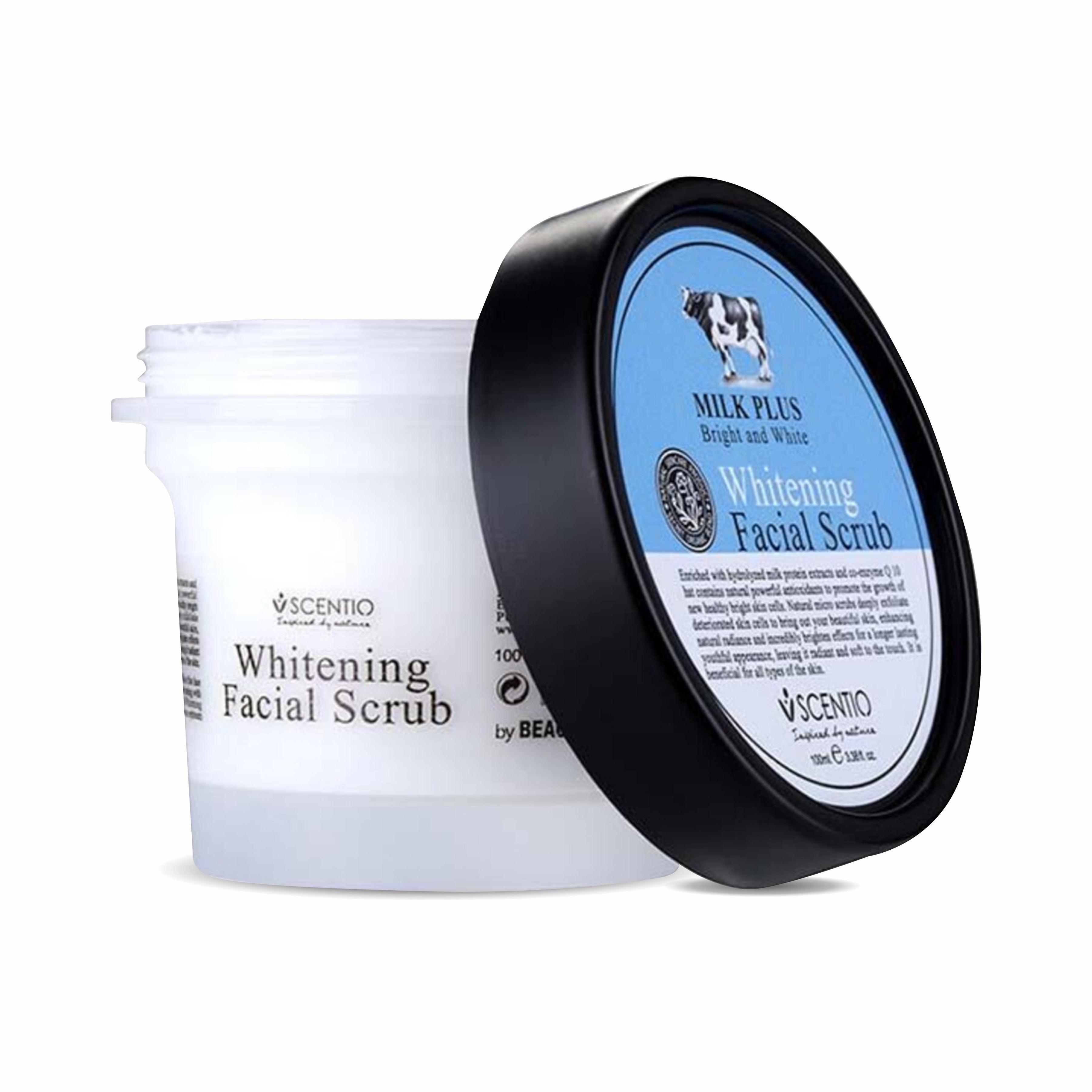 Scentio Milk Plus Organic Whitening Facial Mask 100 ML – Brighten & Nourish Skin