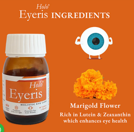 Zeroharm Sciences Holo Eyeris Holistic Eye Care Tablet