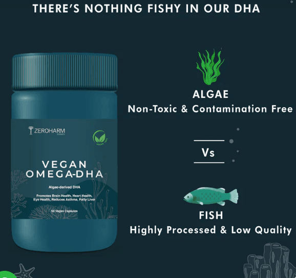 Zeroharm Vegan Omega DHA Capsule