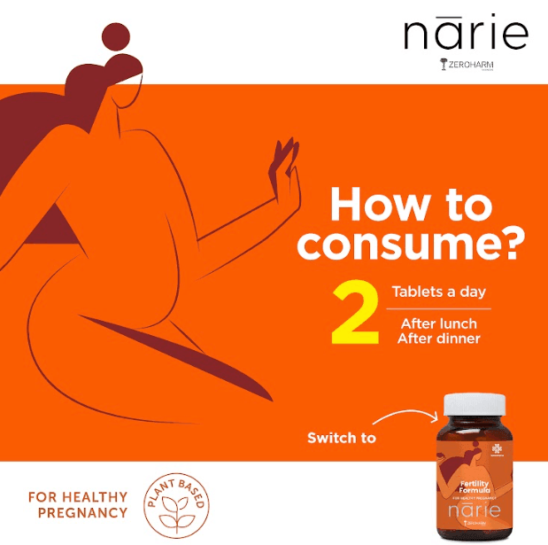 Zeroharm Sciences Narie Fertility Formula Tablet