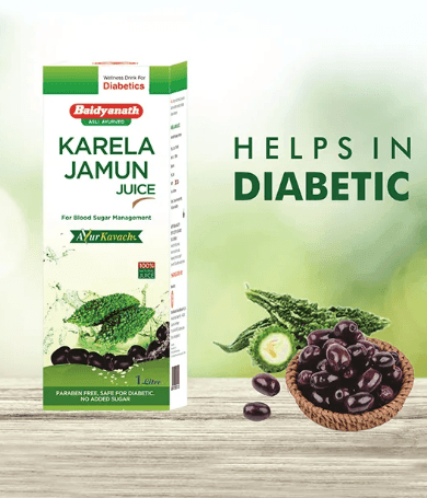 Baidyanath Karela Jamun Juice - 1 Litre