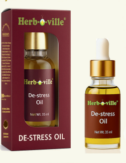 KVM Ayurvedic Eucalyptus Cinnamon De Stress Essential Massage Oil (35 ml)