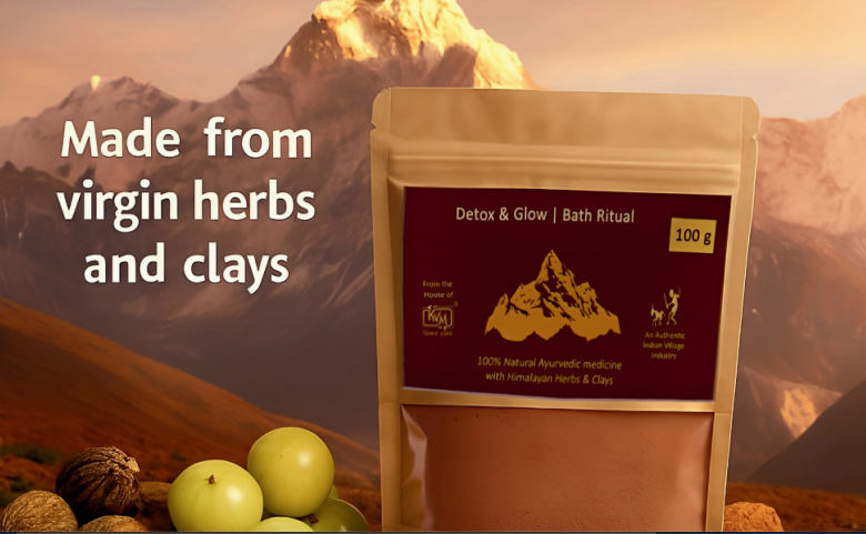 KVM Herbomineral Ayurvedic Mud Mask 100 GM