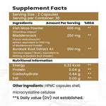 Raskam Sea Moss | 150MG | 60 Capsules - Organic Irish Sea Moss Powder | Bio available Minerals for Thyroid , Skin and Joint Support