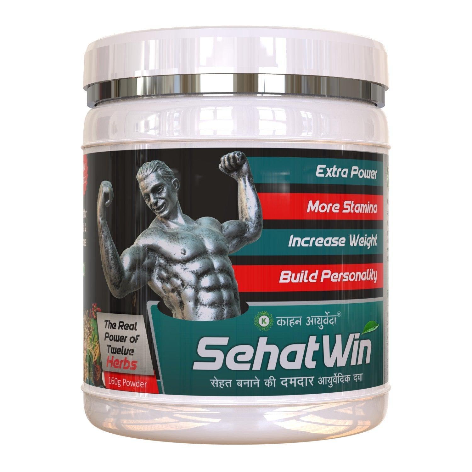 Kaahan Ayurveda SehatWin (Weight Gainer) Powder - 160gm Powder