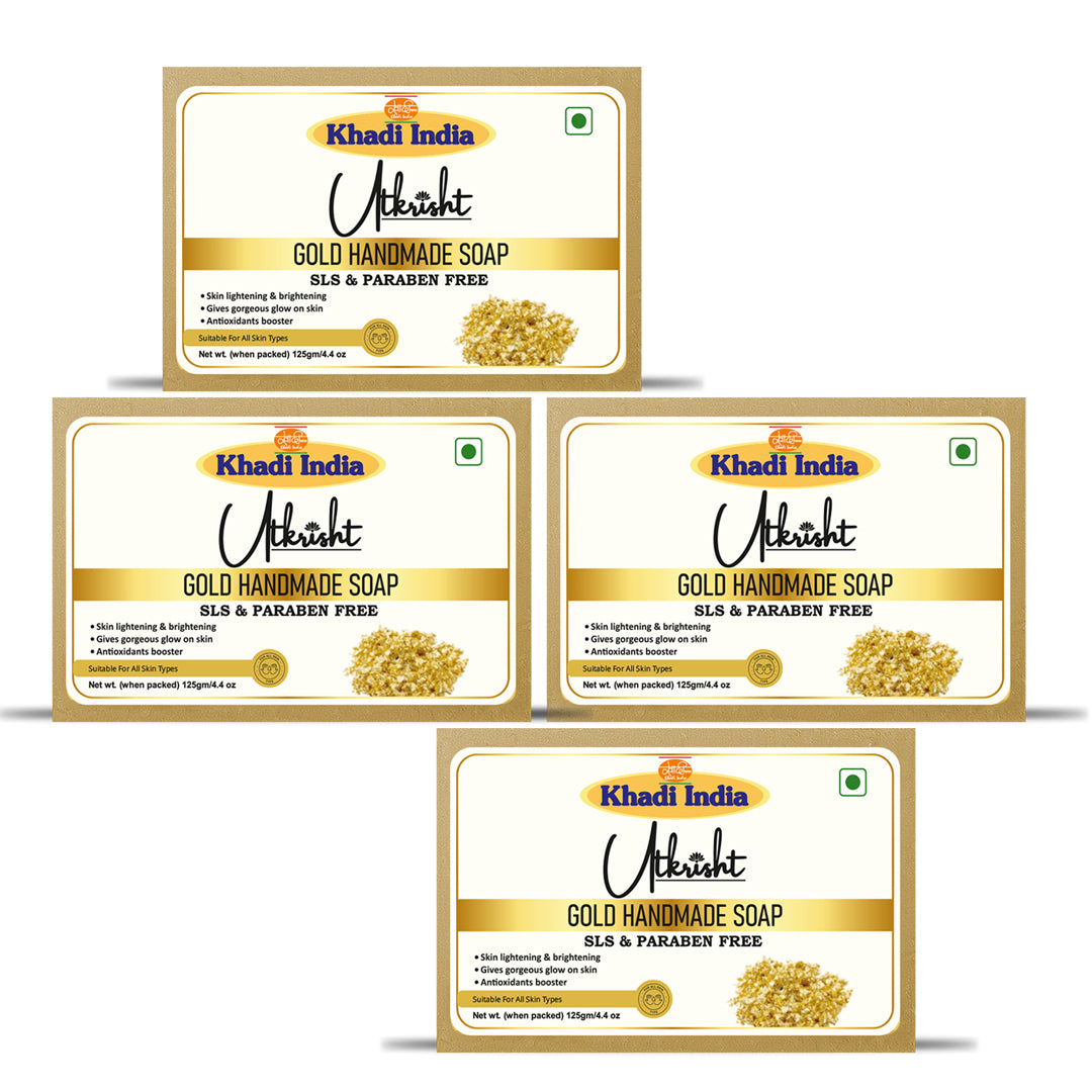 Utkrisht Khadi Gold Soap (125g)