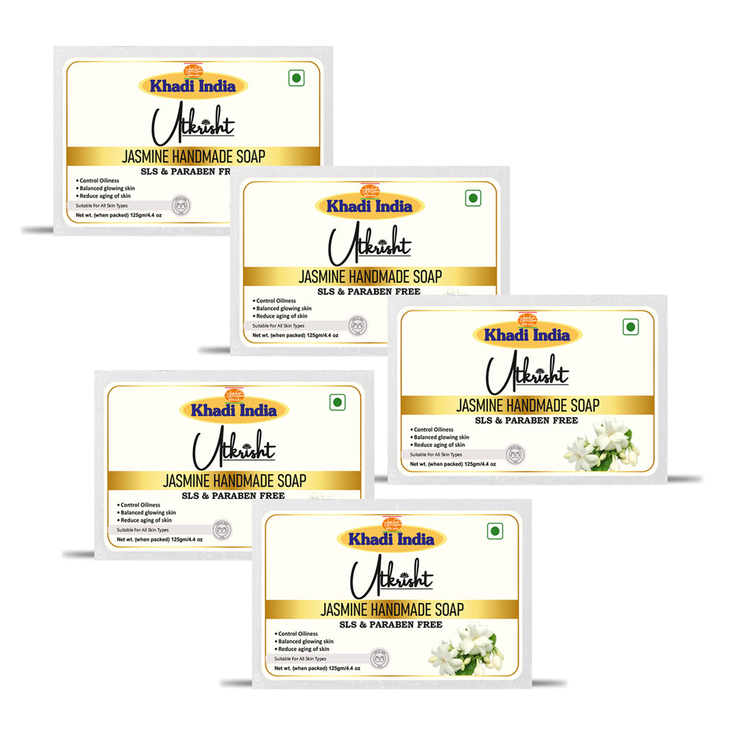 Utkrisht Khadi Jasmine Soap (125g)