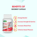 Swadeshi Sexo Best Capsules (20 Count) - Natural Formula for Daily Vigor