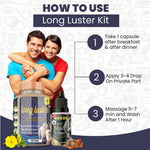 Divya Shree Long Luster Capsule & Musli X-Power Oil