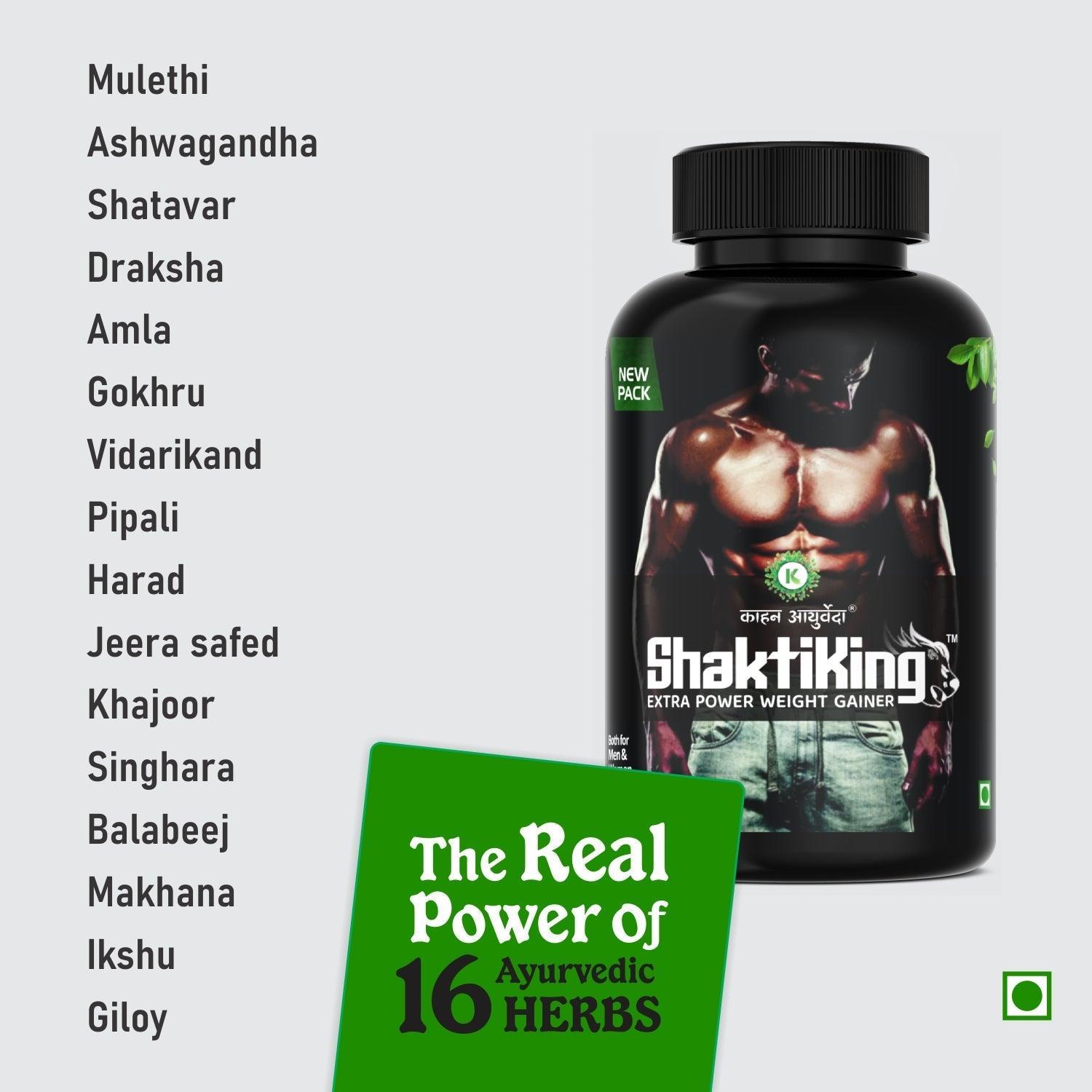 Kaahan Ayurveda ShaktiKing Capsule - 60 Caps