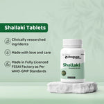 Dr. Satnam’s Arogyam Ayurveda Shallaki Tablets (500mg, 60 Tablets) | Pure Boswellia Serrata Extract for Joint Health, Anti-Inflammatory Support & Cartilage Care