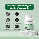 Dr. Satnam’s Arogyam Ayurveda Shallaki Tablets (500mg, 60 Tablets) | Pure Boswellia Serrata Extract for Joint Health, Anti-Inflammatory Support & Cartilage Care