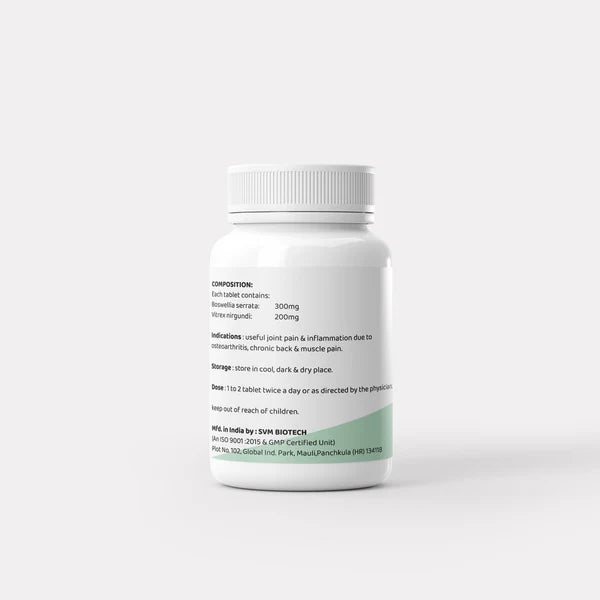 Dr. Satnam’s Arogyam Ayurveda Shallaki Tablets (500mg, 60 Tablets) | Pure Boswellia Serrata Extract for Joint Health, Anti-Inflammatory Support & Cartilage Care
