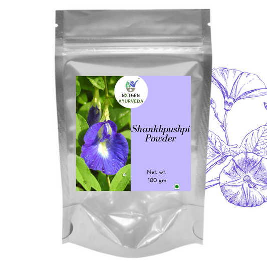 Nxtgen Ayurveda Shankhpushpi Powder - 100 gms (Pack of 2)